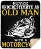 Old Man With A Motorcycles