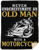 Old Man With A Motorcycles